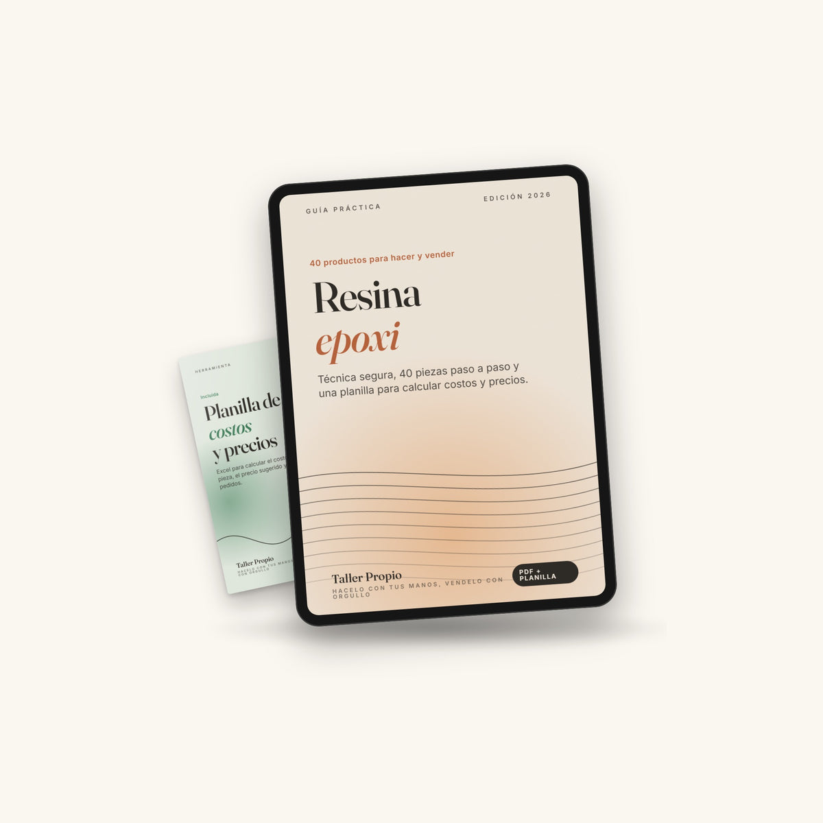 Resina epoxi: 40 productos para hacer y vender